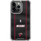 NBA Miami Heat Jersey iPhone 15 Pro Clear Case